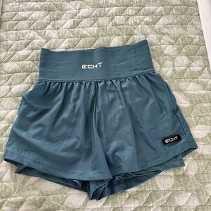 ECHT Women's Teal Athletic Shorts